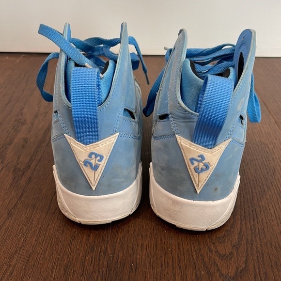 Men’s Blue Air Jordan’s High Tops Size 7 main image 7